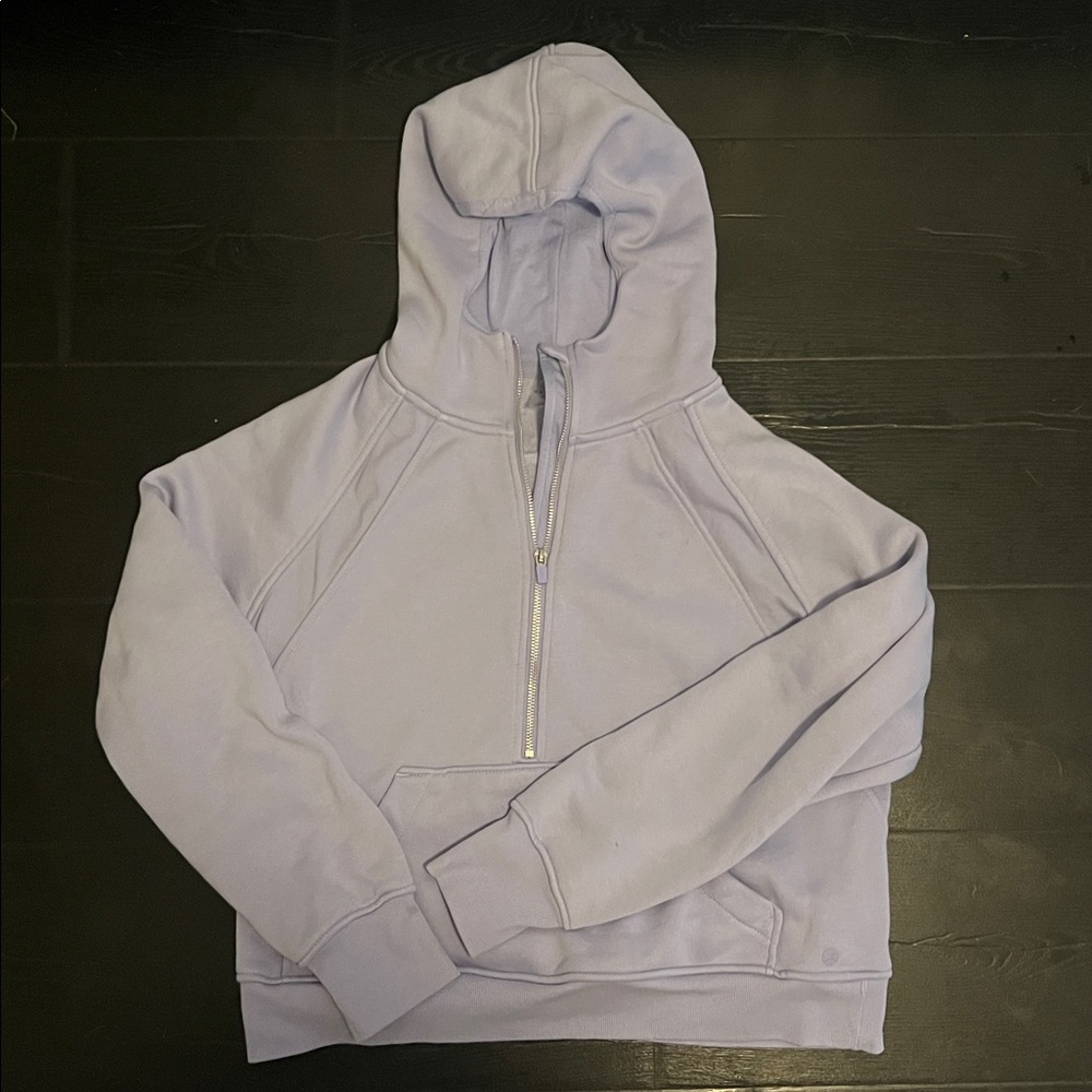 Lavender Half-Zip Hoodie